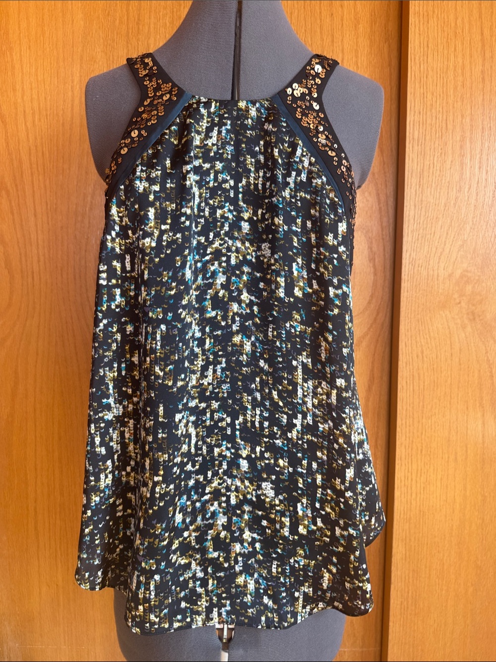 Rebecca Taylor Tank with Sequins